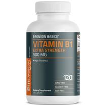 Suplemento de vitamina B1 Bronson Extra Strength 500 mg 120 cápsulas