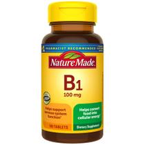 Suplemento de Vitamina B1 Nature Made - 100mg, 100 Comprimidos
