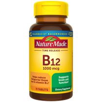 Suplemento de Vitamina B12 1000mcg - 75 Comprimidos (Natural)