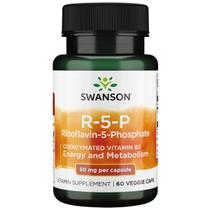Suplemento de vitamina B2 Swanson R-5-P (riboflavina-5-fosfato) Suplemento de vitamina B2 Swanson R-5-P (riboflavina-5-fosfato)