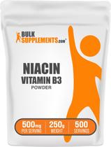 Suplemento de vitamina B3 BulkSupplements.com Niacina em pó 250g