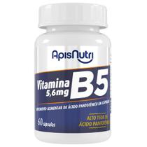 Suplemento de Vitamina B5 280mg 60 Cáps - ApisNutri