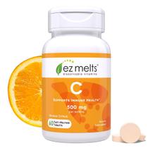 Suplemento de vitamina C EZ derrete 500 mg solúveis sem açúcar
