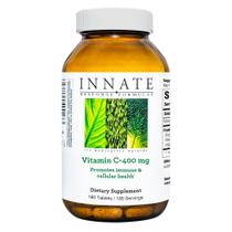 Suplemento de vitamina C Innate Response 400 mg 180 comprimidos