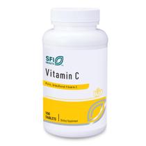 Suplemento de vitamina C Klaire Labs 1000 mg de ácido L-ascórbico 100 comprimidos Suplemento de vitamina C Klaire Labs 1000 mg de ácido L-ascórbico 100 comprimidos