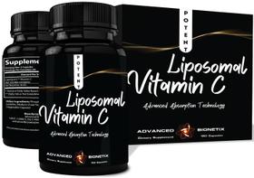 Suplemento de Vitamina C Lipossomal Advanced Bionetix - 1000mg - 120 Cápsulas