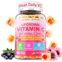 Suplemento de vitamina C lipossomal Nextdia 200/1000 mg + D3 5000 UI