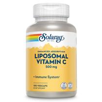 Suplemento de Vitamina C Lipossomal Solaray - 500mg - 100 Cápsulas Suplemento de Vitamina C Lipossomal Solaray - 500mg - 100 Cápsulas