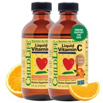 Suplemento de vitamina C líquida CHILDLIFE ESSENTIALS 120 ml para crianças