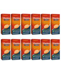 Suplemento de Vitamina C + Zinco Efervecente 3,1g kit c/12 Suplemento de Vitamina C + Zinco Efervecente 3,1g kit c/12