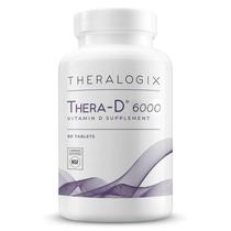 Suplemento de vitamina D Theralogix Thera-D 6000 90 comprimidos