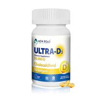 Suplemento de vitamina D ULTRA-D3 50000IU Dose semanal 50ct