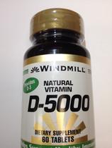 Suplemento de Vitamina D Windmill 5000UI - 60 Comprimidos