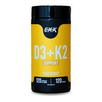 Suplemento de Vitamina D3 (2000ui) + K2 (35mcg) - 120 Caps