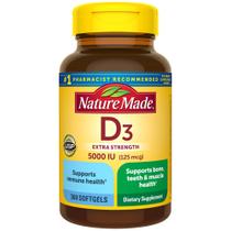 Suplemento de Vitamina D3 5000 UI - 360 Cápsulas Gelatinosas (Natural) Suplemento de Vitamina D3 5000 UI - 360 Cápsulas Gelatinosas (Natural)