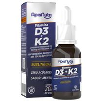 Suplemento de Vitamina D3+K2 Gotas - Apisnutri Suplemento de Vitamina D3+K2 Gotas - Apisnutri