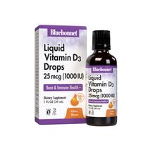 Suplemento de vitamina D3 líquida Bluebonnet 1000 UI 30mL Suplemento de vitamina D3 líquida Bluebonnet 1000 UI 30mL