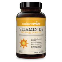 Suplemento de Vitamina D3 NatureWise 2000IU (50mcg) - 360 Cápsulas Suplemento de Vitamina D3 NatureWise 2000IU (50mcg) - 360 Cápsulas