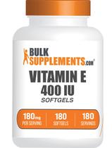 Suplemento de vitamina E BulkSupplements.com Vitamina E 400 UI Suplemento de vitamina E BulkSupplements.com Vitamina E 400 UI
