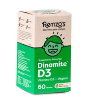 Suplemento de Vitamina Infantil Renzo's Dinamite D3