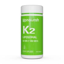 Suplemento de Vitamina K2 UpNourish 180 mcg 180 Softgels Liposomales Suplemento de Vitamina K2 UpNourish 180 mcg 180 Softgels Liposomales