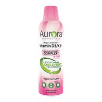 Suplemento de vitamina Megalipossomal D3/K2+ da Aurora Nutrascience