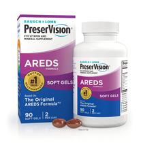 Suplemento de vitaminas e minerais para os olhos PreserVision AREDS 90 Cápsulas