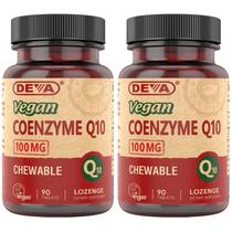 Suplemento de vitaminas veganas DEVA Coenzima Q10 100mg x90