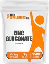 Suplemento de zinco BulkSupplements.com Gluconato de zinco 1 kg