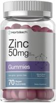 Suplemento de Zinco Horbaach Gummies - 50mg, 70 Unidades Veganas