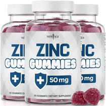 Suplemento de zinco NEW AGE Zinc Gummies 50 mg 180 unidades x3 Suplemento de zinco NEW AGE Zinc Gummies 50 mg 180 unidades x3