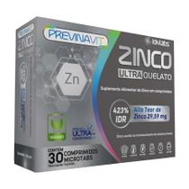 Suplemento de Zinco Ultra Quelato - 30 CPDs - IDNLABS