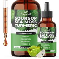 Suplemento DEDICAD Soursop - Gotas Líquidas 57ml com Musgo Marinho