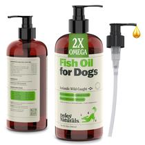 Suplemento Deley Naturals: Óleo de Peixe Islandês Omega 3-6-9 para Cães