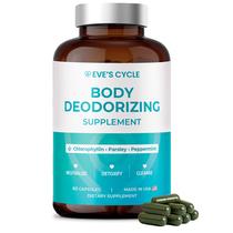 Suplemento Desodorante Corporal Eve's Cycle 60 Cápsulas Veganas de 500 mg