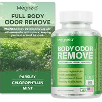 Suplemento Desodorante Corporal Megneta - 60 Cápsulas de Clorofila