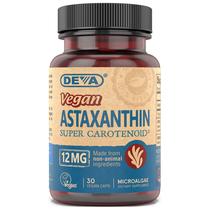Suplemento DEVA Nutrition Vitaminas Astaxantina 12 mg 30 cápsulas