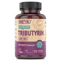 Suplemento Deva, tributirina vegana, 500 mg, cápsulas, 90 unidades Suplemento Deva, tributirina vegana, 500 mg, cápsulas, 90 unidades