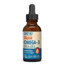 Suplemento DEVA Vegan Omega-3 Líquido DHA - EPA 60mL de limão