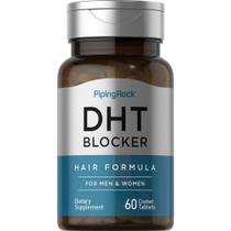 Suplemento Dht Blocker Hair P/ Homens E Mulheres-60 Cápsulas - Piping Rock