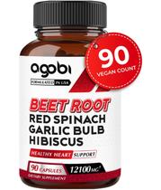 Suplemento dietético Agobi Beet Root 5 em 1 90 cápsulas veganas Suplemento dietético Agobi Beet Root 5 em 1 90 cápsulas veganas