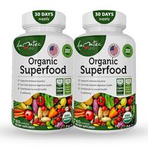 Suplemento dietético Amate Life Organic Superfood 120 cápsulas