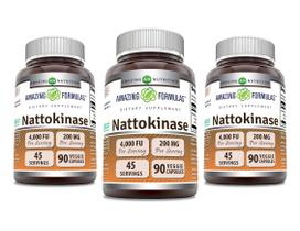 Suplemento Dietético Amazing Formulas Nattokinase 100 mg 90 Cápsulas Suplemento Dietético Amazing Formulas Nattokinase 100 mg 90 Cápsulas