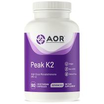 Suplemento dietético AOR Peak K2 Bone Cardiovascular 90 cápsulas