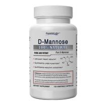 Suplemento Dietético D-Mannose Superior Labs - 500mg - 120 Cápsulas