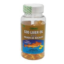Suplemento dietético de óleo de fígado de bacalhau alemão