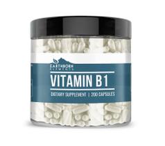 Suplemento dietético Earthborn Elements Vitamina B1 200 cápsulas Suplemento dietético Earthborn Elements Vitamina B1 200 cápsulas