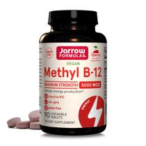 Suplemento dietético Jarrow Formulas Methyl B-12 5000mcg 90 comprimidos