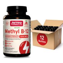 Suplemento dietético Jarrow Formulas Methyl B-12 5000mcg 90 comprimidos