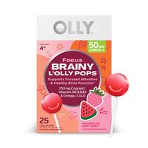 Suplemento dietético OLLY Focus Buddies L'OLLY Pops 25 unidades